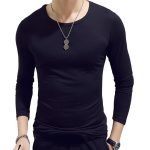 Men's Long Sleeve Cotton Thermal Undershirt | Casual Full Sleeve Round Neck Tees for Spring & Autumn - Image 9
