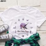 New Harajuku Women's Summer T-Shirt | 90s Nail Art Clock Graphic Tee for Ladies - Image 8