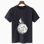 Men's Summer Round Neck T-Shirt | Casual Astronaut Print Short Sleeve Tee | Comfortable All-Match Tops - Image 3