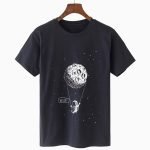 Men's Summer Round Neck T-Shirt | Casual Astronaut Print Short Sleeve Tee | Comfortable All-Match Tops - Image 14