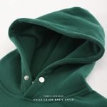 Men's Winter Button Hoodie | Thick Velvet Hip Hop Streetwear Sweatshirt - Image 5