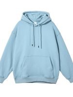 Trendy Solid Color Hoodies & Sweatshirts | Casual Fashion Jogger Streetwear for Men & Women - Image 13