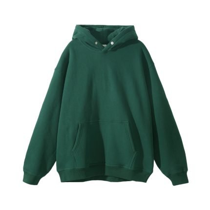Men's Winter Button Hoodie | Thick Velvet Hip Hop Streetwear Sweatshirt