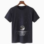 Men's Summer Round Neck T-Shirt | Casual Astronaut Print Short Sleeve Tee | Comfortable All-Match Tops - Image 12