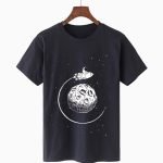 Men's Summer Round Neck T-Shirt | Casual Astronaut Print Short Sleeve Tee | Comfortable All-Match Tops - Image 20