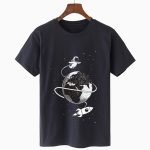 Men's Summer Round Neck T-Shirt | Casual Astronaut Print Short Sleeve Tee | Comfortable All-Match Tops - Image 19