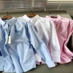 Korean Fashion Macaron Shirts | Love Embroidery Oxford Fabric for Men & Women - Autumn Winter Collection - Image 6