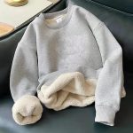 Gray fleece