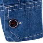 Men's Long Sleeve Casual Denim Shirt | Slim Fit Cotton Blouse for Autumn | Big & Tall Options Available - Image 4