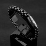Vintage Stainless Steel Men's Bracelet – Retro Punk Motorcycle Hand Chain Jewelry - Image 3