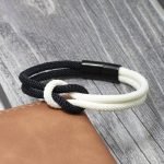 Fashion Men's Rope Bracelet – Concentric Knot Stainless Steel Camping Survival Jewelry - Image 15