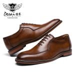 Men’s Dress Shoes Oxfords | Genuine Leather Italian Formal Shoes for Parties & Events - Image 4