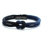 Fashion Men's Rope Bracelet – Concentric Knot Stainless Steel Camping Survival Jewelry - Image 14