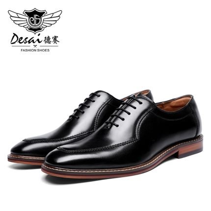 Men’s Dress Shoes Oxfords | Genuine Leather Italian Formal Shoes for Parties & Events