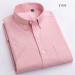Men's Summer Checkered Short Sleeve Shirts – 100% Cotton Soft Breathable Casual Plaid - Image 9