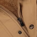 Men's Winter Fleece Jacket | Hooded Plus Size Casual Motorcycle Punk Coat - Image 6