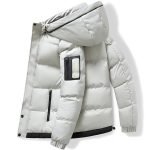 Men's Hooded Down Parka | Thick Warm Windproof Winter Jacket - Image 4