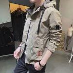 Men's Hooded Zip Jacket | Autumn Casual Streetwear Windbreaker - Image 5