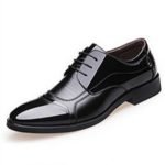 Luxury Oxford Leather Shoes for Men | Breathable Formal Dress Flats - Image 4