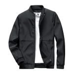 Men's Casual Bomber Jacket | High-Quality Solid Fashion Windbreaker - Image 7