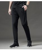 Men's High-Quality Mesh Fitness Sports Pants – Elastic Breathable Running and Training Trousers - Image 4