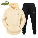 CARTELO Men's Fashion Suit – Autumn/Winter Fleece Hoodie and Pants 2-Piece Sports Set - Image 15