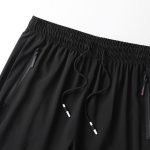 Men's Cargo Sweatpants – Casual Cotton Track Pants in Black and Grey - Image 4