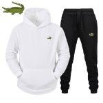 CARTELO Men's Fashion Suit – Autumn/Winter Fleece Hoodie and Pants 2-Piece Sports Set - Image 6