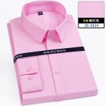Men's Non-Ironing Bamboo Fiber Shirts – Soft Cozy Slim Fit Long & Short Sleeve Options - Image 14