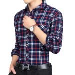 Men's Long Sleeve Plaid Shirt – High-Quality Spring Autumn Casual Camisa Hombre - Image 5