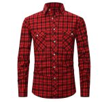 Checked Shirt men 01