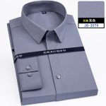Men's Non-Ironing Bamboo Fiber Shirts – Soft Cozy Slim Fit Long & Short Sleeve Options - Image 13