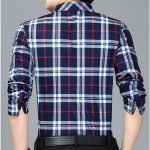 Men's Long Sleeve Plaid Shirt – High-Quality Spring Autumn Casual Camisa Hombre - Image 3