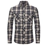 Checked Shirt men 05