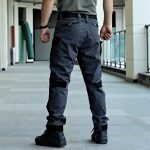 Men's Army Training Tactical Cargo Pants – Multi-Pocket Waterproof Wear-Resistant Work Trousers - Image 7