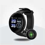 Revolutionary USB Charging Smart Fitness Watch | Bluetooth, IP65 Waterproof, Heart Rate & Sleep Monitoring - Image 3