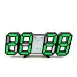 Quality 3D LED Wall Clock | Modern Digital Alarm Clock & Nightlight for Home - Image 2