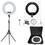 Yidoblo FD-480II LED Ring Light: 18-Inch Video Studio Light with Adjustable Color Temperature - Image 7