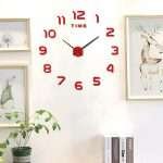 Simple Modern Design Digital DIY Clock | Silent Wall Clock for Home Decor - Image 21