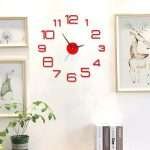 Simple Modern Design Digital DIY Clock | Silent Wall Clock for Home Decor - Image 16