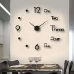 Simple Modern Design Digital DIY Clock | Silent Wall Clock for Home Decor - Image 15