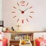 Simple Modern Design Digital DIY Clock | Silent Wall Clock for Home Decor - Image 37
