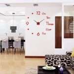 Simple Modern Design Digital DIY Clock | Silent Wall Clock for Home Decor - Image 7