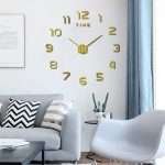 Simple Modern Design Digital DIY Clock | Silent Wall Clock for Home Decor - Image 9
