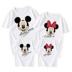 Family Matching Clothes: Mother-Kids Cartoon Mickey Printed T-Shirts & Plus Size Sets - Image 12