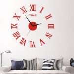 Simple Modern Design Digital DIY Clock | Silent Wall Clock for Home Decor - Image 6
