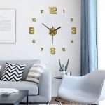 Simple Modern Design Digital DIY Clock | Silent Wall Clock for Home Decor - Image 42