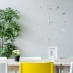 Simple Modern Design Digital DIY Clock | Silent Wall Clock for Home Decor - Image 4