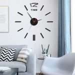 Simple Modern Design Digital DIY Clock | Silent Wall Clock for Home Decor - Image 34