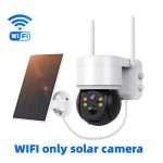 4MP WiFi Solar Camera with PIR Human Detection | Outdoor Wireless PTZ Surveillance - Image 4